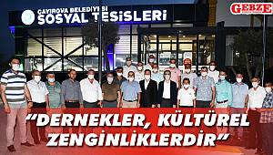 Çiftçi, dernek temsilcileriyle bir araya geldi