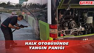 Dilovası'nda korku dolu dakikalar