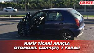 Dilovası’nda korkutan kaza