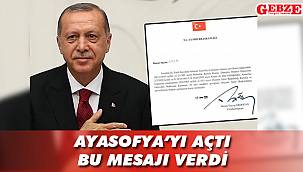  Erdoğan'dan tarihi imza