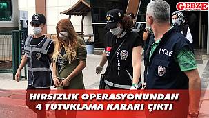 Ev farelerinden 4'ü tutuklandı