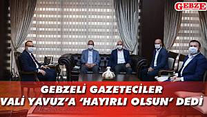 Gazete sahiplerinden Vali Yavuz'a ziyaret