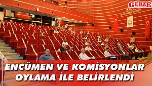 Gebze Belediyesi'nde komisyonlar belli oldu