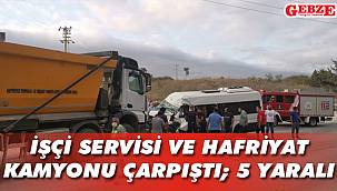 Gebze'de yürekleri ağızlara getiren kaza