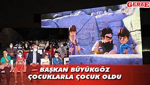 Gebzeli çocuklarla Rafadan Tayfa Göbeklitepe’yi izledi