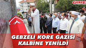 Gebzelilerden Kore gazisine son görev