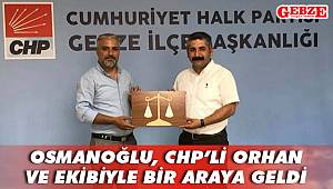 Gelecek Gebze'den CHP Gebze'ye ziyaret