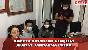 Gençler 2 kilometre uzakta bulundular