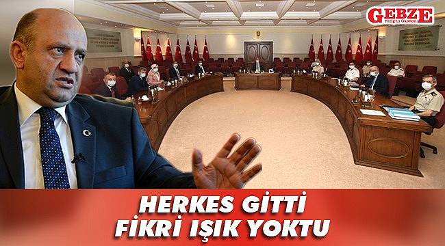 Halef-selef bir araya gelmedi