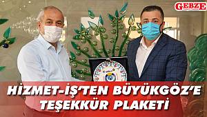 İkramiye sözünü yerine getiren Büyükgöz'e teşekkür