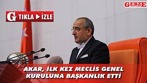 İlk oturumunu yönetti