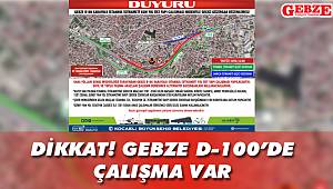 İşte geçici güzergahlar