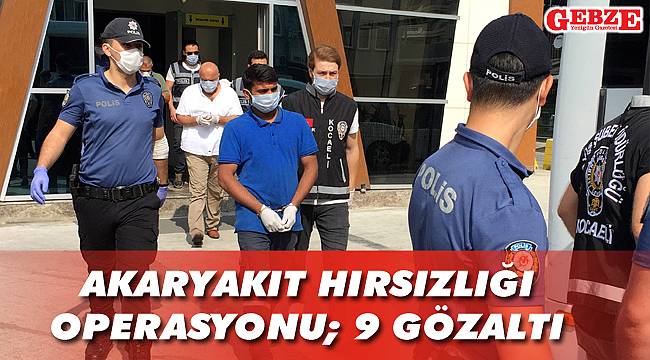 Kaçak akaryakıt şebekesine operasyon
