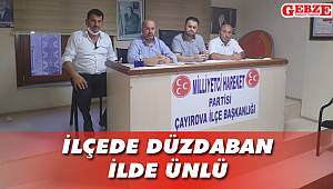 MHP, Çayırova’da tek ses