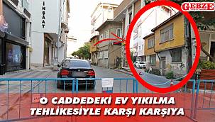 O evin bulunduğu alana giriş yasak