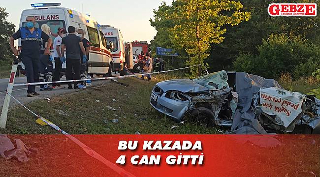 Otomobil ile kamyon çarpıştı. Bilanço çok ağır!