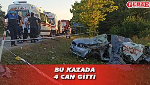 Otomobil ile kamyon çarpıştı. Bilanço çok ağır!