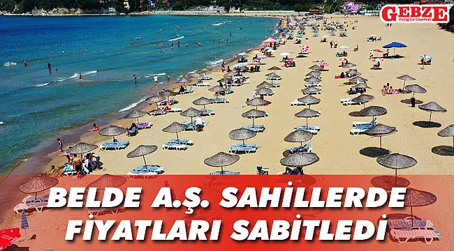 Sahillerde zam yok, keyif var!