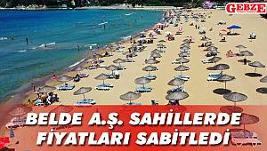 Sahillerde zam yok, keyif var!