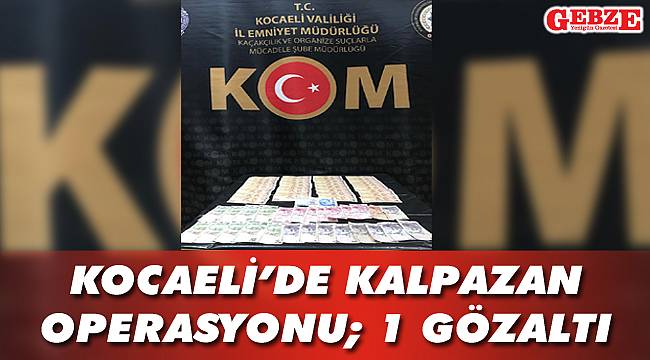 Sahte parayla yakalandı