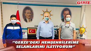 Saray'dan Kenan Tatlı'ya ziyaret