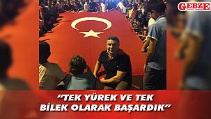 Şayir, 15 Temmuz'un kendisinde çağrıştırdıklarını Yenigün'e ifade etti