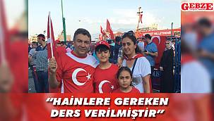 Şayir'den 15 Temmuz mesajı