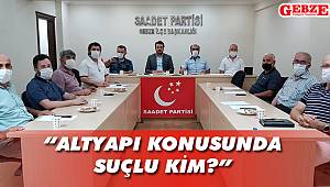 SP'li Türel'den su sıkıntısı hakkında açıklama