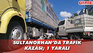 TIR'la kamyonet çarpıştı