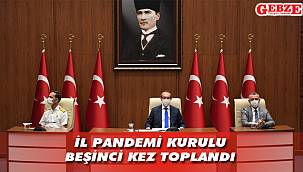 Toplantıya Vali Yavuz başkanlık yaptı