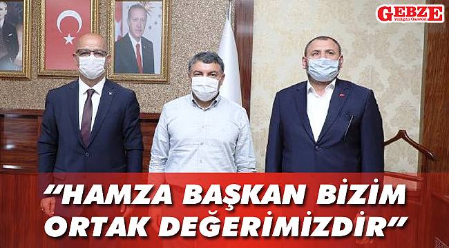 Ünlü ve Ayaz’dan Şayir’e övgü dolu sözler