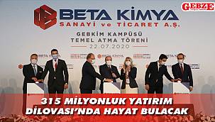 Varank, GEBKİM'e kurulacak dev tesisin temellerini attı