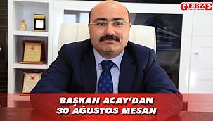 AK Partili Acay, 30 Ağustos’u kutladı