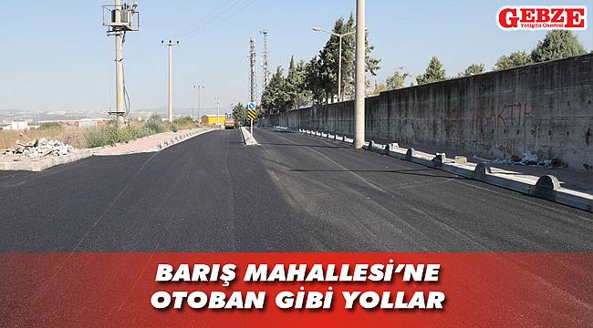 Barış'ta asfalt seferberliği