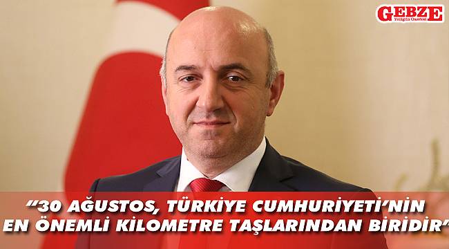 Başkan Bıyık’tan Zafer Bayramı mesajı