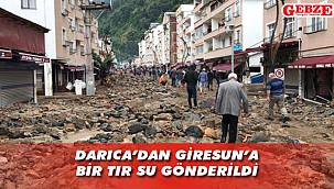 Bölgemizden Giresun'a yardım eli uzanıyor
