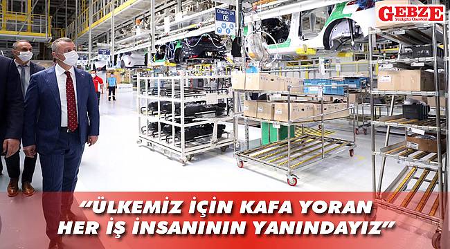 Büyükakın, 40 fabrikanın açılış töreninde konuştu