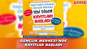 Çayırovalı gençler, bu haber sizin için