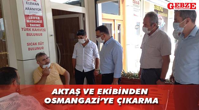CHP Darıca, o caddede esnafı dinledi