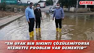 CHP'li Orhan, İnönü Mahallesi'ni ziyaret etti