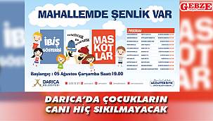 Darıca’da çocukların canı hiç sıkılmayacak