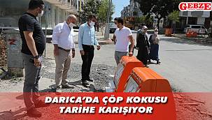 Darıca’da çöp konteynırları yer altına alınıyor