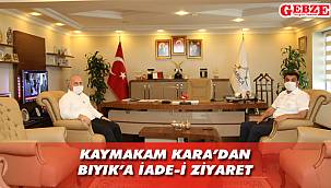 Darıca'da kaymakam ve başkan bir araya geldi