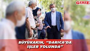 Darıca'daki altyapı çalışmaları hakkında bilgi verdi