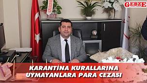 Darıca İlçe Sağlık Müdürü Dr. Doğan uyardı