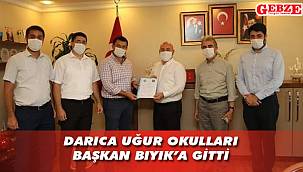 Darıca Uğur Okulları Başkan Bıyık’a gitti