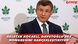 Davutoğlu gelemedi!