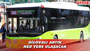 Dilovası halkına ulaşım müjdesi
