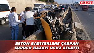 Dilovası'nda korkutan kaza