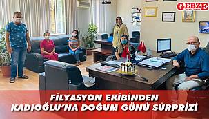 Doğum gününü görevi başında kutladı